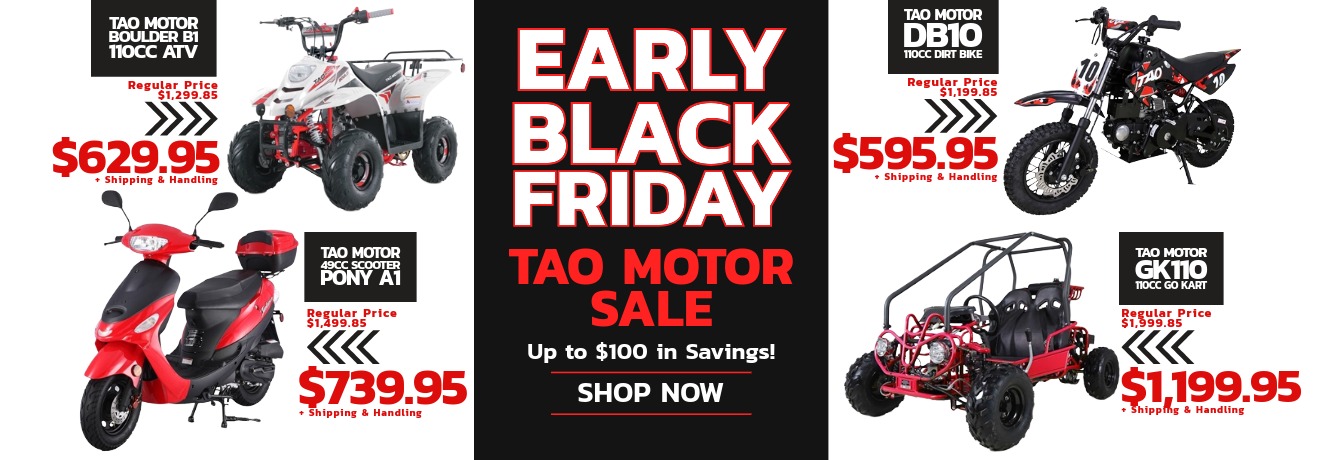 Tao Motor Sale - Up to 100 in Savings 
